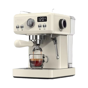 Cafetera Semiautomática Italiana de Acero Inoxidable con Espumador de Leche de Doble Temperatura, Ecológica para el Hogar, 20 Bares, Semiautomática - Product Image 2
