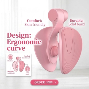 En gros Appareil d'exercice des muscles du plancher pelvien en <span class=keywords><strong>TPE</strong></span> et PP écologiques pour la maison, le yoga et le Pilates, avec exercices intégrés de Kegel pour les hanches et pince de musculation des jambes - Product Image 5