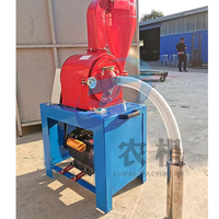 QDMECH broyeur de céréales auto-amorçant moulin à farine Machine de concassage efficace riz maïs Grain herbes séparateur noyau moteur composant