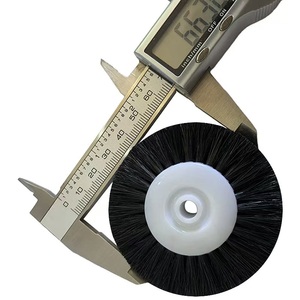 Cepillo de pulido y rueda de pulido para laboratorio dental, con cerdas y tela de algodón, para pulido en <span class=keywords><strong>torno</strong></span> de banco de moldes de resina acrílica y yeso - Product Image 3