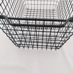 रचनात्मक nordic आयत मिनी लोहा पर्यावरण के अनुकूल बहुक्रियाशील शॉपिंग कार्ट मॉडल कॉस्मेटिक उपकरण भंडारण टोकरी अनुकूलित - Product Image 5