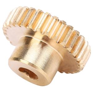 Ổ đĩa hàng đầu nhà máy tùy chỉnh độ chính xác cao đồng thau bánh răng đồng thau nhỏ vương miện bánh răng đồng thau xoắn ốc bánh răng côn - Product Image 1