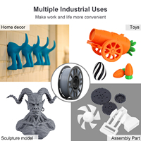 Filament d'imprimante 3D Nextshapes 1,75 mm 1 kg, filaments pour imprimante 3D standard PLA avec bobine en plastique monobloc