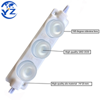 Prix d'usine Ip67 CE Rohs 3030 400LM Injection 3 Smd DC 12V 24 Volt Module Led blanc unique pour canal lettre et signe