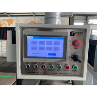 CE-Zertifizierte GANGER 11KW CNC-Brückensäge |   Motor-PLC |   Einfach zu Bedienende Steinschneidemaschine für Porzellan und Granit, 3200mm Max.