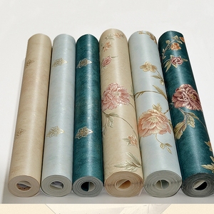Damas Modern Garden Style PVC 3D Wallpaper Rolls Mejor precio Childlike Pastoral Floral Pattern Interior Living Room Decoration - Product Image 6