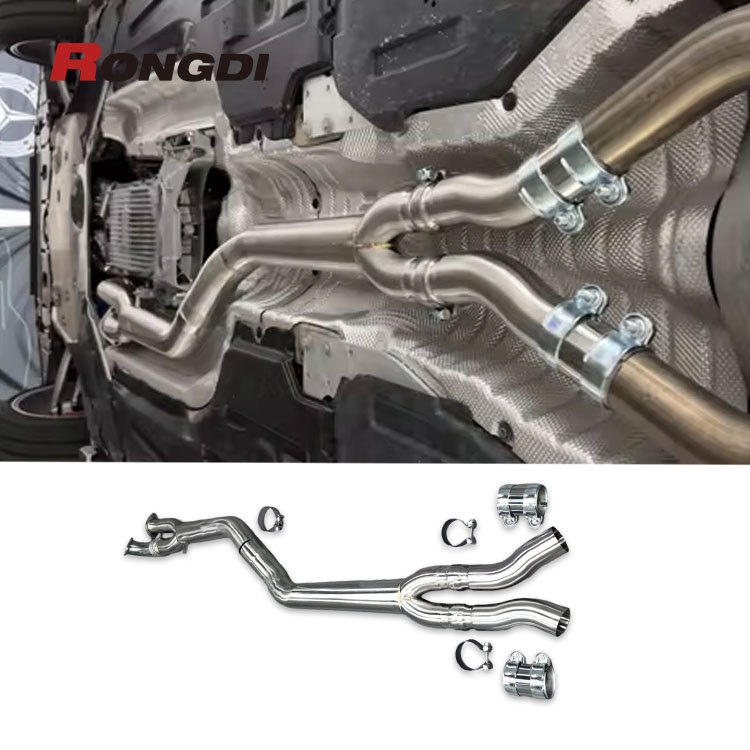 Exhaust Pipes Single Midpipe for Bmw