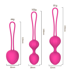Amazon Best Seller Women's Exercise Silicone <strong>Kegel</strong> <strong>Ball</strong> Factory Direct <strong>Vagina</strong> <strong>Balls</strong> for Female <strong>Training</strong> - Product Image 2