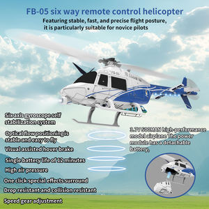 Ferngesteuerter 1:35 6CH 3D Kunststoff-Hubschrauber mit 6-Achsen-Gyroskop für Stabilen Flug, Elektrischer Antrieb, Perfekt für Kinder - Product Image 3