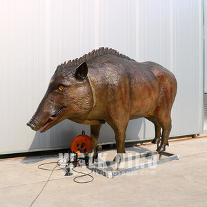 Robot animatronique de <span class=keywords><strong>sanglier</strong></span> réaliste grandeur nature en silicone pour animaux d'animation - Product Image 1