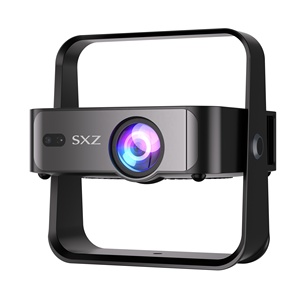 Nuevo Mini 360 con Sistema Android 14 ° Soporte Ajustable para Proyector, Compatible con Películas, 4K, WiFi 6, LED, Portátil, Video HD 720P, Proyector Inteligente - Product Image 1