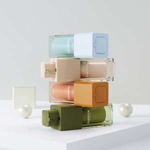 Bán buôn đôi tường Twist-up không có không khí chai lotion huyết thanh chai 15ml 30ml 50ml mỹ phẩm Nhũ Tương chai chân không - Product Image 4