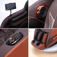 Fauteuil de massage complet inclinable avec style classique et robuste, construction solide et chauffage intégral du corps
