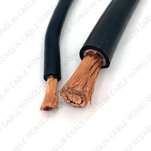 70mm welding cable 16mm 50mm 70mm 95mm 120mm single copper core rubber sheathed