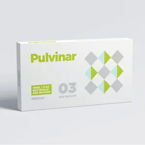 Caixa De Papel Farmacêutico De Medicina De Papelão Branco De Alta Qualidade Personalizada Para Medicina
