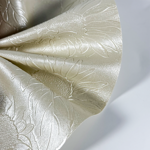 Lustre en similicuir à motif de tournesol pour meubles, cuir synthétique à support de poisson pour rembourrage - Product Image 3