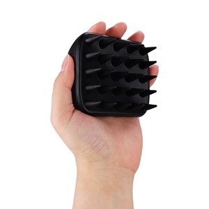 Cepillo de Silicona para el Cuidado del Cuero Cabelludo de Alta Calidad, Marca Privada, Cepillo para Champú, Masajeador de Cabeza y Cuero Cabelludo para Hombres y Mujeres - Product Image 4