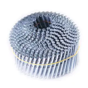 15 Degree Galvanized 2.1mm X 35mm Wire Coil Nails