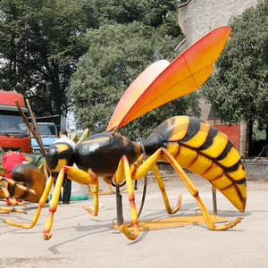 Realistische Vliegende Vogel Model Outdoor Elektronisch Kunstdier Voor Kinderen Metalen Gebruikte Themaparken Winkelcentra Binnen/Buiten