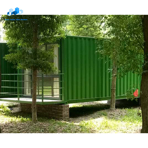 Mô-đun Đúc Sẵn 2 Tầng Nhà Nổi Prefab Ánh Sáng Thép Kim Loại Cấu Trúc Khung Vận Chuyển Container Xây Dựng Nhà Cho Fiji - Product Image 3
