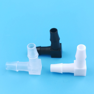 Raccord de tube d'encre à angle droit 2 voies de qualité industrielle JH-L-4-4UV Φ4-Φ6 pour connexion de tube d'encre d'imprimante - Product Image 1