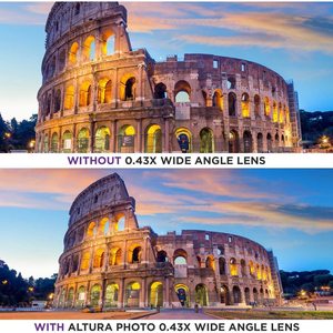 Super Wide Angle Macro Lens 0.43x 49 52 55 58mm For Travel Photography Japan Optics - Product Image 4