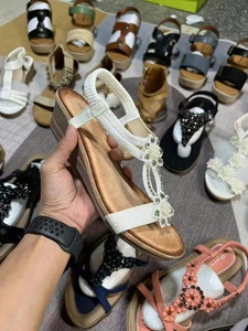 Sandali da Donna Nuovi con Punta Tonda, Traspiranti, Casual, alla Moda, Stile Etnico, Ciabatte, Design Misto, Ingrosso - Product Image 6