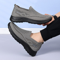 Zapatos para Caminar Dingsheng de Lujo, Cómodos, Suaves, Antideslizantes, Ligeros, con Forro de Algodón/Malla, Suela de PU/TPU, Punta Cerrada, para Todos