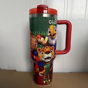 Nouvelle Tasse Isotherme de Voyage à Isolation Sous Vide avec Impression d'Équipe Sportive Mexicaine et Américaine, Football, Soccer, avec Boîte Cadeau - Product Image 6