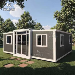 บ้านคอนเทนเนอร์แบบขยายได้สองปีก ขนาด 30 ฟุต ยี่ห้อ Kolida รุ่นขายดี บ้านสำเร็จรูปเคลื่อนย้ายได้คุณภาพสูง - Product Image 2