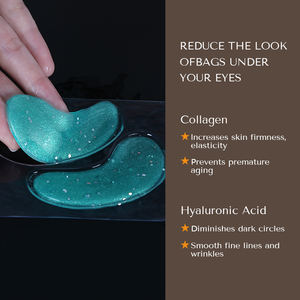 高品質のしわ防止美容コラーゲンクリスタル使い捨てハイドロゲル水和保湿マスクフラッシュアンダーアイパッチ - Product Image 3