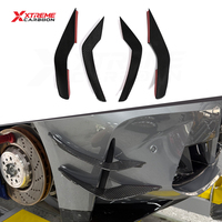 Lames d'air avant en fibre de carbone sèche XTREME style AE, ailerons de pare-chocs avant pour BMW G80 G81 M3 G82 G83 M4