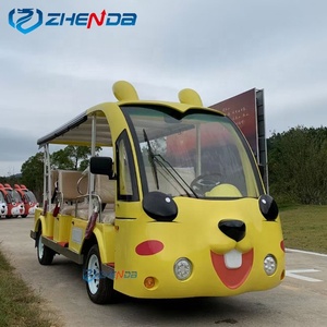 2026 Hot Selling Electric Sightseeing Bus Cute Cartoon Design Passenger Customized Model Sightseeing Car - Product Image 5