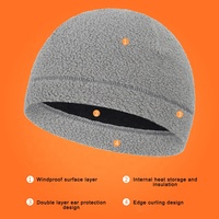 Máscara de esquí para motocicleta, gorros interiores para casco, gorro en blanco de lana personalizado, gorros cálidos de invierno para mujer para hombre