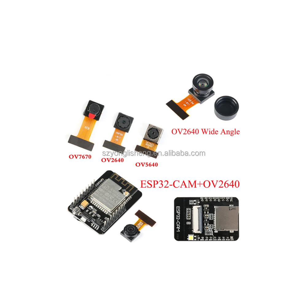 OV5640 OV7670 OV2640 мини широкоугольная 200 Вт модуль камеры ESP32-CAM доска OV5640-AF модуль датчика