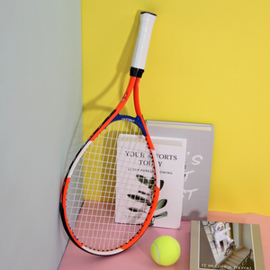 מפעל מקורי מקצועי מחבט טניס מכונת גריסה עם מסגרת אלומיניום מותאמת אישית ואחיז ניילון חמוצים - Product Image 3