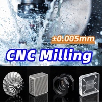 Bloques de Colector Hidráulico de Aluminio Mecanizados por CNC Personalizados, Componentes de Control de Fluidos de Múltiples Cavidades Fresados con Precisión para la Industria