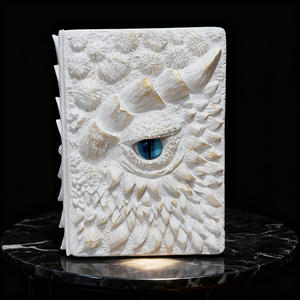 Großhandel klassische Dämonen augen 3D Harz geprägt Dragon Book Journal A5 Journal Vintage Notebook - Product Image 3