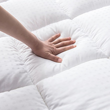 Cojín de colchón King con protector ajustado acolchado Top largo de algodón 8-21 \ "Deep Pocket Cooling <span class=keywords><strong>Mattress</strong></span> Topper - Product Image 6