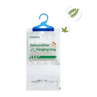 Sachets déshumidificateurs suspendus de haute qualité pour la vente en gros, grande capacité absorbante, anti-humidité, absorbant l'humidité jetable