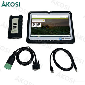 Interface de scanner EDL pour tracteur agricole John Deere EDL V3, kit d'outils de diagnostic pour véhicules lourds, service JD + tablette CF33 - Product Image 4
