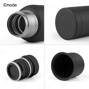 Emode Kit de 3 tasses et bouteilles sous vide Yerba Mate avec bocal de rangement, ensemble de filtres à thé avec Bombilla en acier inoxydable (paille), - Product Image 4