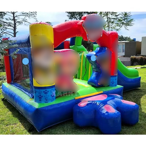 Château gonflable commercial en PVC, château gonflable <span class=keywords><strong>de</strong></span> dessin animé, châteaux gonflables pour enfants, trampolines pour fêtes - Product Image 1