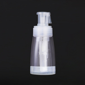 Botella portátil de pulverización de polvo de 100 ml, manual, para el cuidado de la piel, peluquería, uso para bebés - Product Image 1