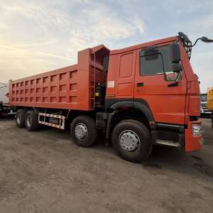 Prix le plus bas : Camion benne d'occasion Howo Sinotruk 8x4 375 ch, camion benne <span class=keywords><strong>lourd</strong></span> HOWO 30 tonnes, camion-benne basculant 12 roues à vendre - Product Image 3
