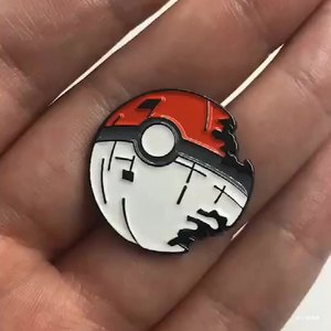 Hot Day Date En Gros Dessin Animé Mignon Étoile De La Mort Édition Fée Boule En Métal Broche Badge Émail Épinglettes - Product Image 2