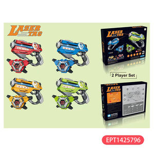 बच्चों के बच्चे इनडोर अभ्यास खेल वायु संचालित सुरक्षा पॉपपर लेज़र बनियान लेजर बंदूक खिलौना सेट - Product Image 3