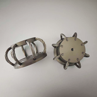 Structure de câble métallique circulaire en acier inoxydable 304/316 à amortissement multidirectionnel LIVA-EP pour l'isolation des transports à fort impact