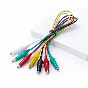 Fil de connexion électrique temporaire 22 AWG avec pinces crocodiles, fil de test à double extrémité avec pinces crocodiles - Product Image 4
