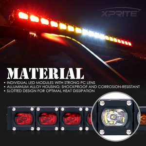 ไฟสโตรบ LED แบบไล่ระดับสำหรับรถ Sand Spider Dune Buggy Polaris ขนาด 30 นิ้ว พร้อมโรลบาร์และขายึดแบบ L-Bracket - Product Image 1